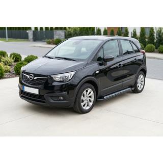 Boční nášlapy New Vision Black (2 ks, hliník) Opel Crossland X 2017–2024 fotografie 2