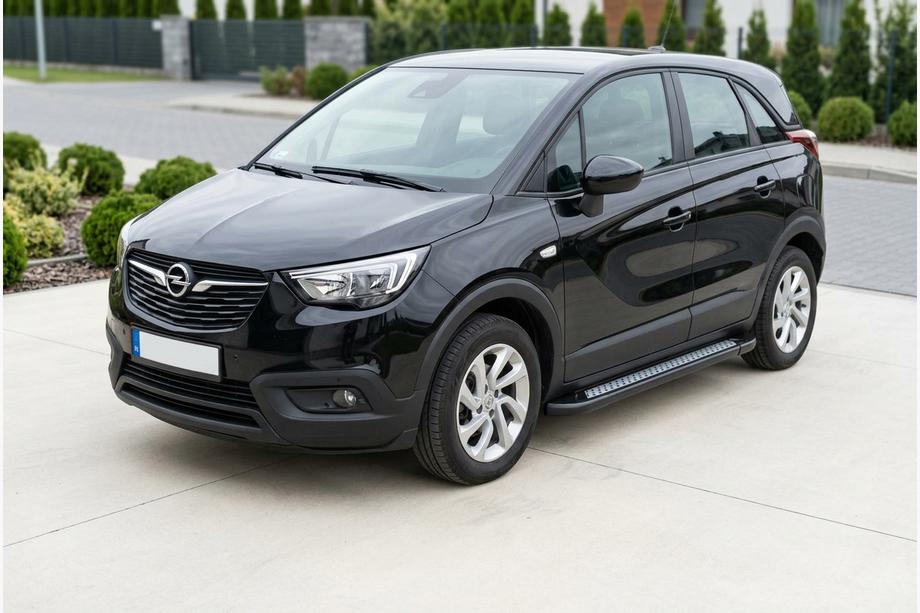 Opel Crossland X 2017–2024 Boční nášlapy New Vision Black (2 ks, hliník) Fotografie 2