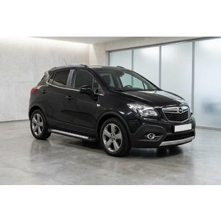 Boční nášlapy New Vision Black (2 ks, hliník) Opel Mokka 2012–2021 fotografie 1