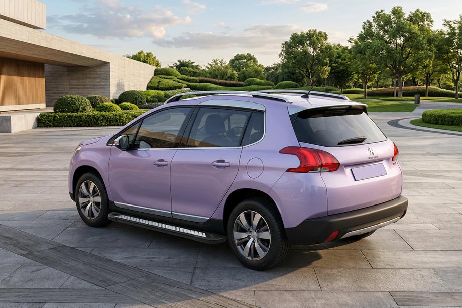 Peugeot 3008 2008–2016 Boční nášlapy New Vision Black (2 ks, hliník) Image