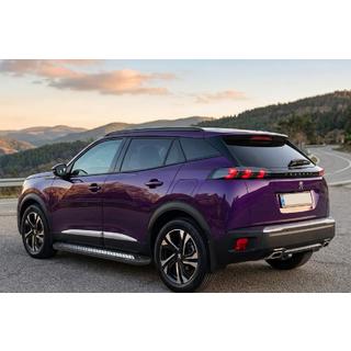 Boční nášlapy New Vision Black (2 ks, hliník) Peugeot 3008 2016–2023 fotografie 1