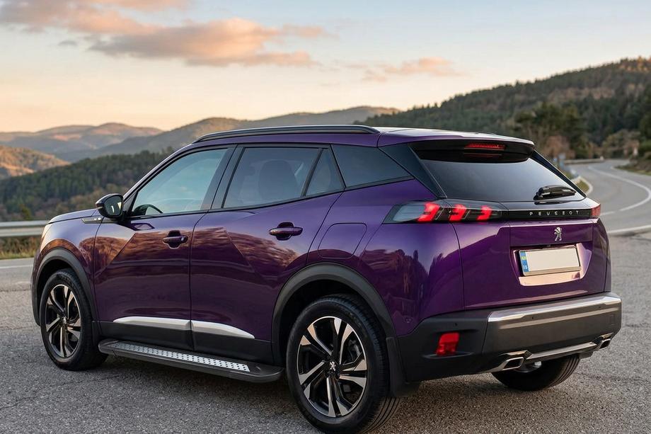 Peugeot 3008 2016–2023 Boční nášlapy New Vision Black (2 ks, hliník) Image