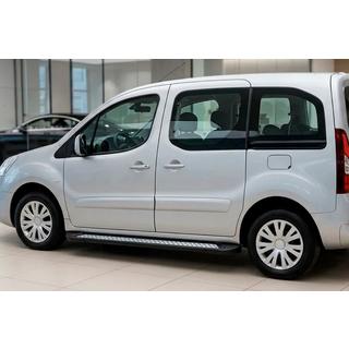 Boční nášlapy New Vision Black (2 ks, hliník) Peugeot Partner Tepee 2008–2018 fotografie 1