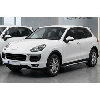 Boční nášlapy New Vision Black (2 ks, hliník) Porsche Cayenne 2010–2017 fotografie 1