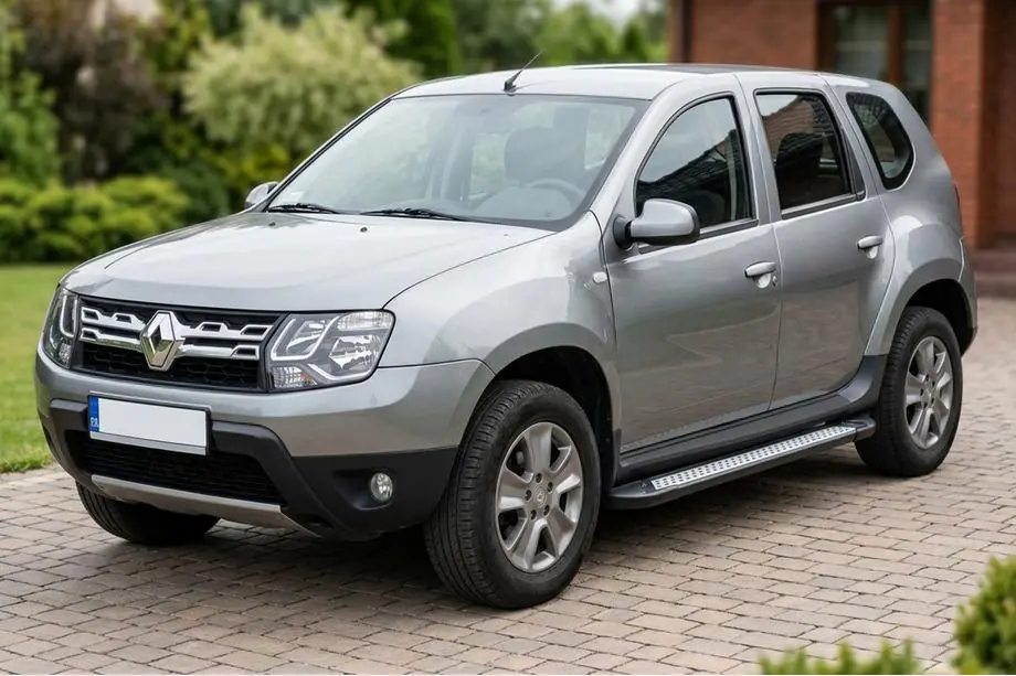 Renault Duster 2008–2017 Boční nášlapy New Vision Black (2 ks, hliník) Image