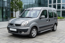 Renault Kangoo 1998–2008 Boční nášlapy New Vision Black (2 ks, hliník) fotografie 1