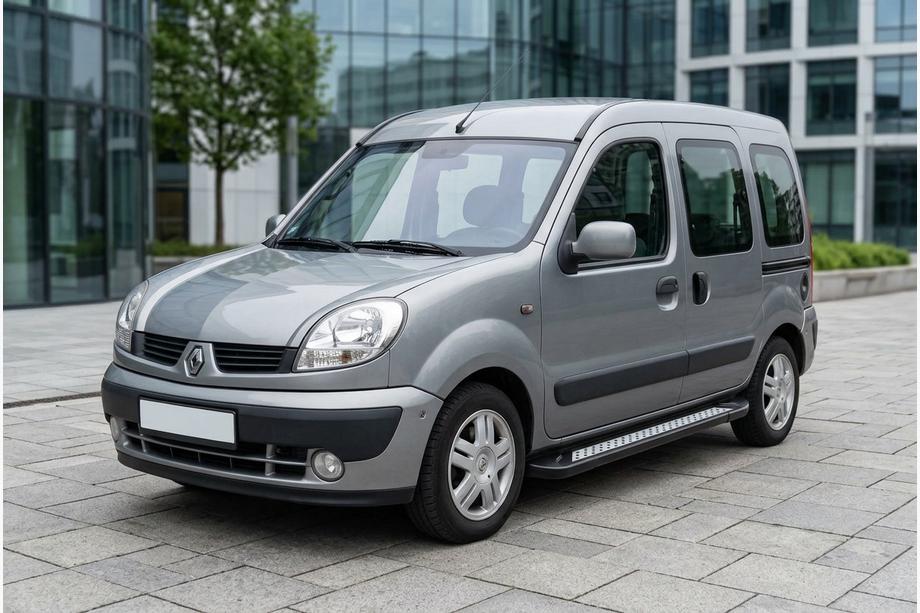Renault Kangoo 1998–2008 Boční nášlapy New Vision Black (2 ks, hliník) Image