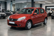 Renault Sandero 2007–2013 Boční nášlapy New Vision Black (2 ks, hliník) fotografie 1