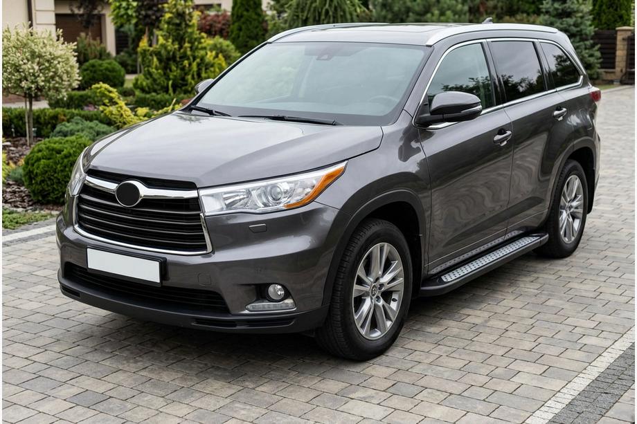 Toyota Highlander 2013–2019 Boční nášlapy New Vision Black (2 ks, hliník) Image
