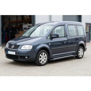 Boční nášlapy Vision New Black (2 ks, hliník) Volkswagen Caddy 2004–2010 fotografie 1