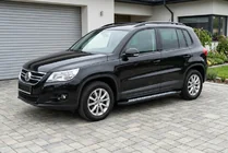 Volkswagen Tiguan 2007–2016 Boční nášlapy New Vision Black (2 ks, hliník) fotografie 1