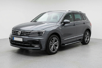 Volkswagen Tiguan 2016–2023 Boční nášlapy New Vision Black (2 ks, hliník) fotografie 1