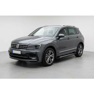 Boční nášlapy New Vision Black (2 ks, hliník) Volkswagen Tiguan 2016–2023 fotografie 1