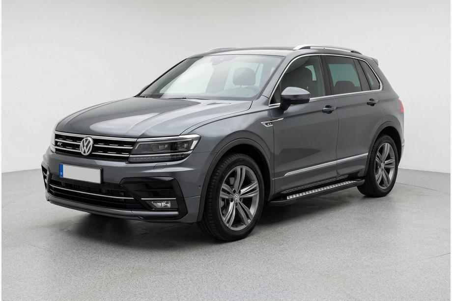 Volkswagen Tiguan 2016–2023 Boční nášlapy New Vision Black (2 ks, hliník) Image