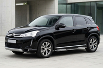Citroen C-4 Aircross 2012–2017 Boční nášlapy Tayga V2 (2 ks, hliník) fotografie 1