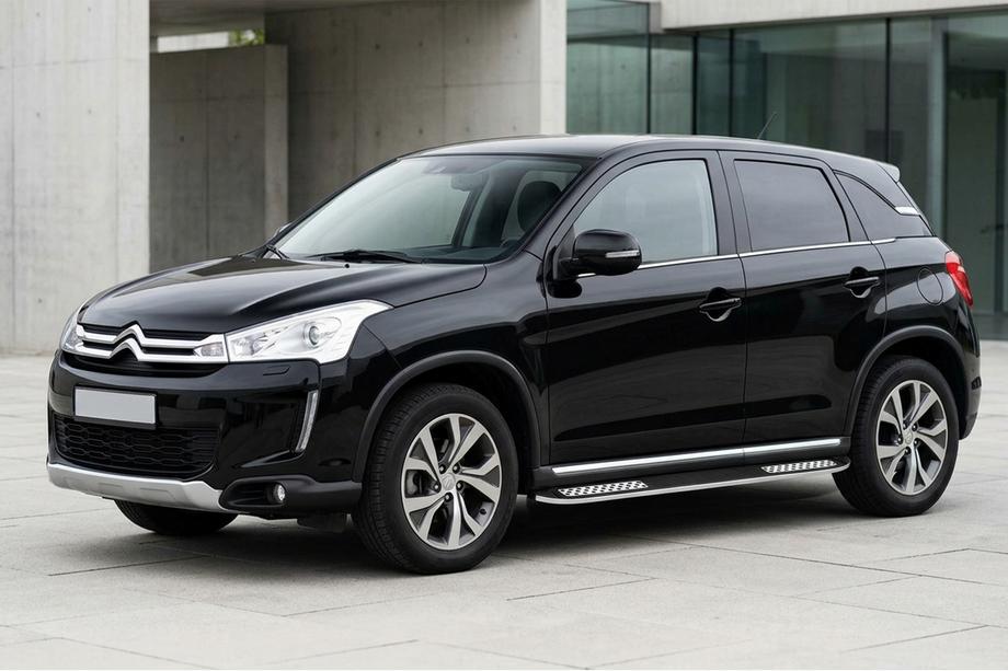 Citroen C-4 Aircross 2012–2017 Boční nášlapy Tayga V2 (2 ks, hliník) Image