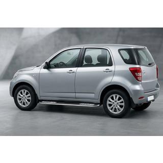 Boční nášlapy Tayga V2 (2 ks, hliník) Daihatsu Terios 2006–2017 fotografie 1