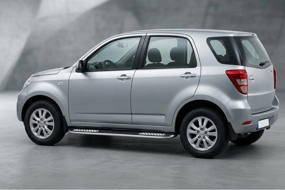 Daihatsu Terios 2006–2017 Boční nášlapy Tayga V2 (2 ks, hliník) Image