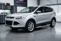 Ford Kuga/Escape 2013–2019 Boční nášlapy Tayga V2 (2 ks, hliník) fotografie 1