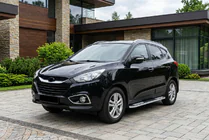 Hyundai IX-35 2010–2015 Boční nášlapy Tayga V2 (2 ks, hliník) fotografie 1
