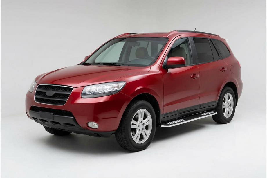 Hyundai Santa Fe 2 2006–2012 Boční nášlapy Tayga V2 (2 ks, hliník) Image