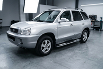 Hyundai Santa Fe 1 2000–2006 Boční nášlapy Tayga V2 (2 ks, hliník) fotografie 1