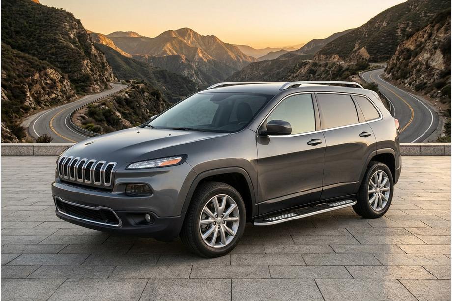Jeep Cherokee KL 2013– Boční nášlapy Tayga V2 (2 ks, hliník) Image
