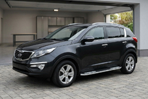 Kia Sportage 2010–2015 Boční nášlapy Tayga V2 (2 ks, hliník) fotografie 1