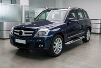 Mercedes GLK třída X204 2008–2015 Boční nášlapy Tayga V2 (2 ks, hliník) fotografie 1