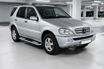 Mercedes ML W163 1997–2005 Boční nášlapy Tayga V2 (2 ks, hliník) fotografie 1