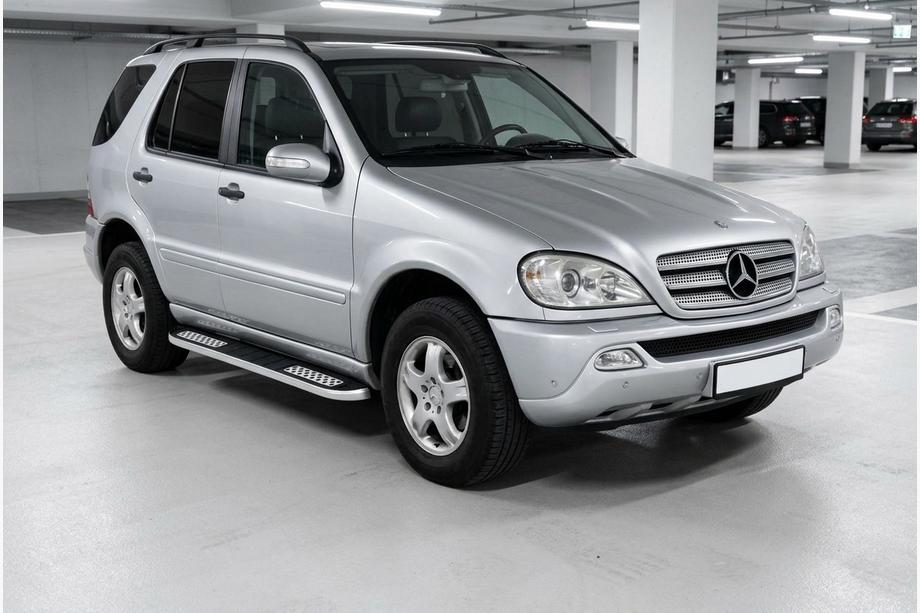 Mercedes ML W163 1997–2005 Boční nášlapy Tayga V2 (2 ks, hliník) Image
