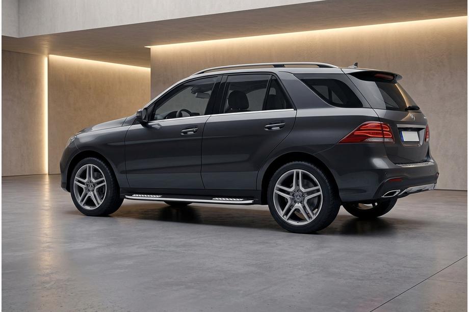 Mercedes GLE/ML třída W166 2011–2018 Boční nášlapy Tayga V2 (2 ks, hliník) Image