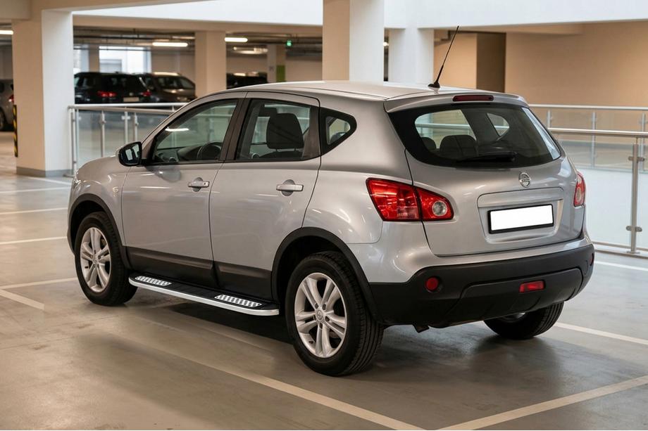 Nissan Qashqai 2007–2010 Boční nášlapy Tayga V2 (2 ks, hliník) Image
