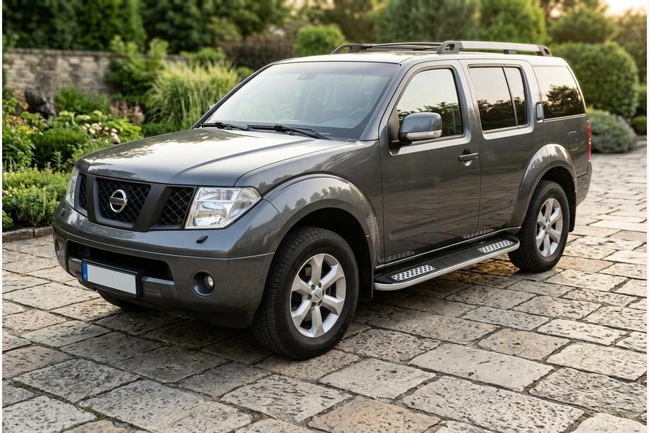Nissan Pathfinder R51 2005–2014 Boční nášlapy Tayga V2 (2 ks, hliník) Image