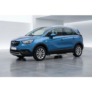 Boční nášlapy Tayga V2 (2 ks, hliník) Opel Crossland X 2017–2024 fotografie 1