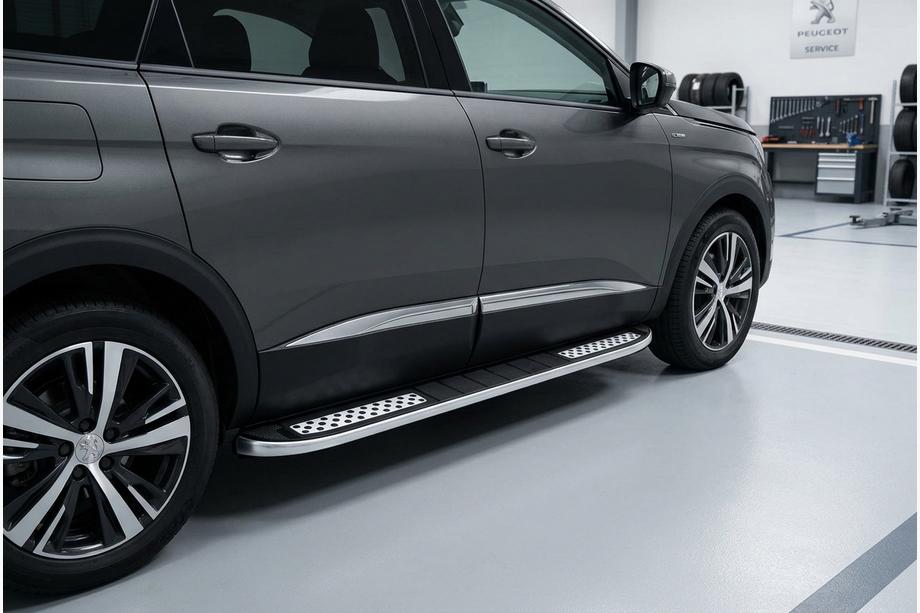 Peugeot 5008 2016–2023 Boční nášlapy Tayga V2 (2 ks, hliník) Image