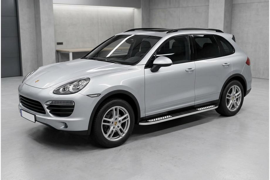 Porsche Cayenne 2010–2017 Boční nášlapy Tayga V2 (2 ks, hliník) Image