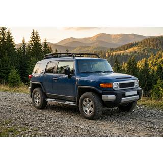 Boční nášlapy Tayga V2 (2 ks, hliník) Toyota FJ Cruiser 2006–2022 fotografie 1