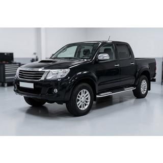 Boční nášlapy Tayga V2 (2 ks, hliník) Toyota Hilux 2006–2015 fotografie 1