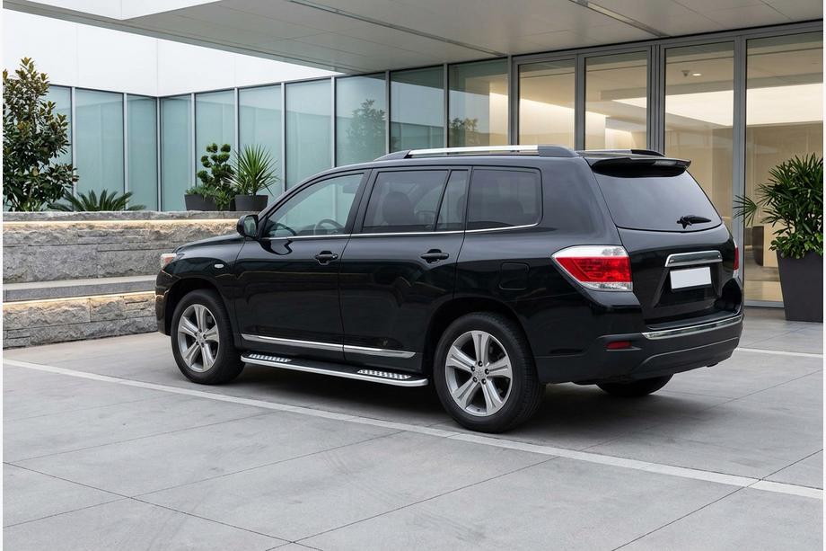 Toyota Highlander 2008–2013 Boční nášlapy Tayga V2 (2 ks, hliník) Image