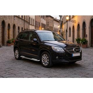 Boční nášlapy Tayga V2 (2 ks, hliník) Volkswagen Tiguan 2007–2016 fotografie 1