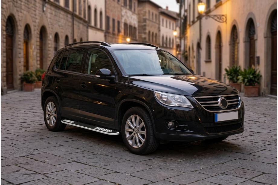 Volkswagen Tiguan 2007–2016 Boční nášlapy Tayga V2 (2 ks, hliník) Image