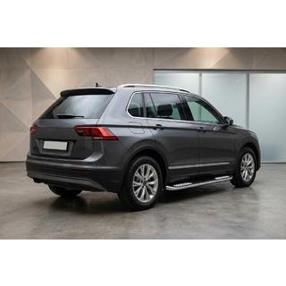 Boční nášlapy Tayga V2 (2 ks, hliník) Volkswagen Tiguan 2016–2023 fotografie 1