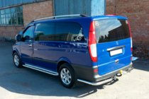Mercedes Vito W639 2004–2014 Zadní rohy AK003 (2 ks, nerez) fotografie 8