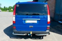 Mercedes Vito W639 2004–2014 Zadní rohy AK003 (2 ks, nerez) fotografie 10