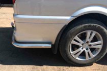 Mercedes Vito W639 2004–2014 Zadní rohy AK003 (2 ks, nerez) fotografie 3