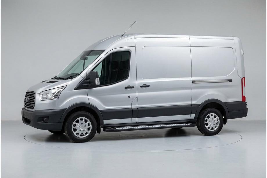 Ford Transit 2014– Boční nášlapy New Vision Black (2 ks, hliník) Image