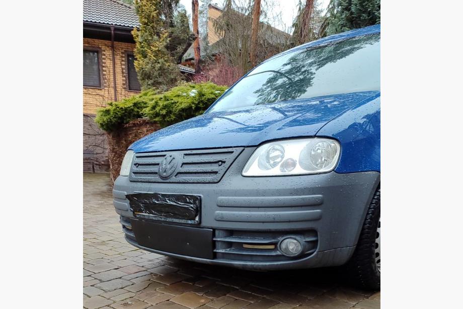 Volkswagen Caddy 2004–2010 Zimní clona do spodní mřížky chladiče Lesklá Fotografie 3