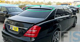 Mercedes S-class W221 2005–2013 Spoiler na zadní okno (ABS, k lakování) fotografie 1