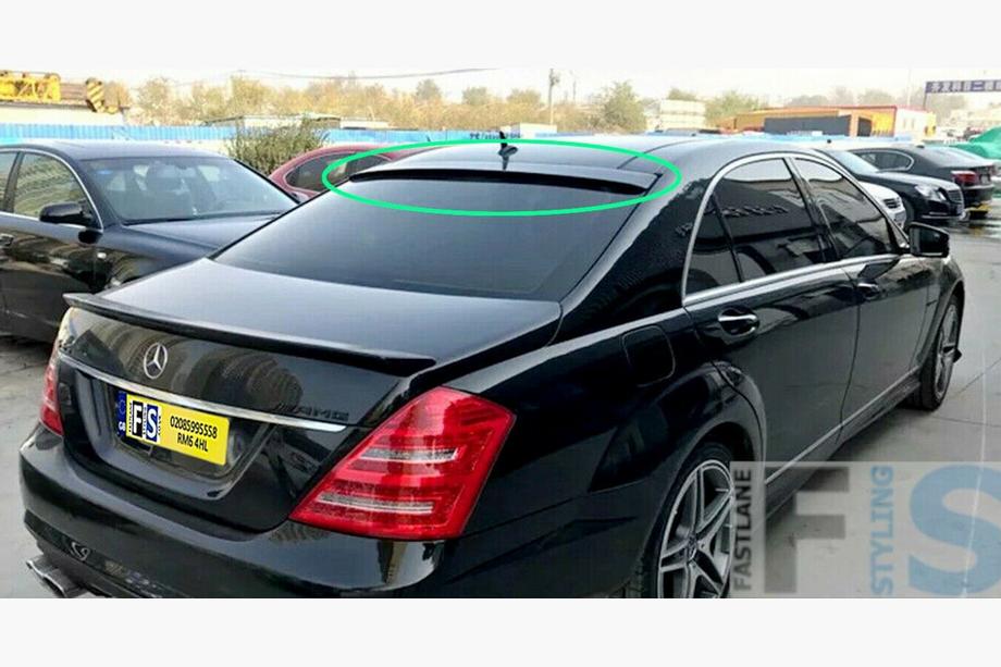 Mercedes S-class W221 2005–2013 Spoiler na zadní okno (ABS, k lakování) Image